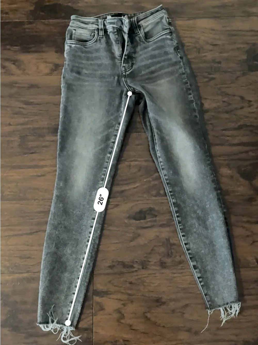 KUT From the Kloth Women’s Washed Gray Jeans 2
